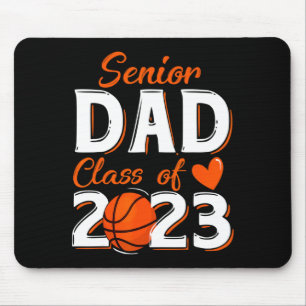Stolz Vater eines Basketball-Absolventen der Obers Mousepad