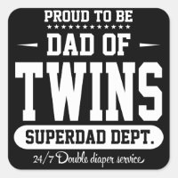 Stolz, Vater von Twins Superdad Dept.