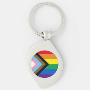 Stolz Vielfalt Inklusiver Regenbogen Lgbtq schwule Schlüsselanhänger