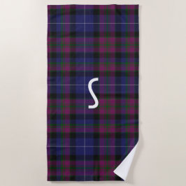 Stolz von Schottland Tartan Kariert Beach Handtuch