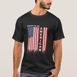 Stolz zu sein amerikanische Flagge Patriotic Ameri T-Shirt