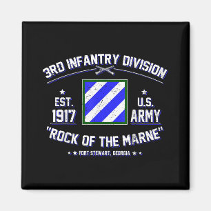 Stolze 3. Infanteriedivision Rock von Marne Us Vet Magnet