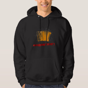 Stolze Accordion Beast Player Liebe Music Hoodie