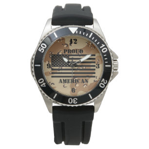Stolze amerikanische Uhr