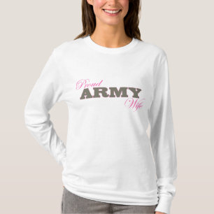 Stolze Armee-Ehefrau Hoody