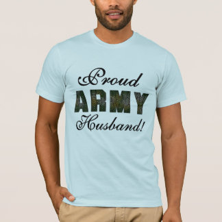 Stolze Armee-Ehemann-T-Shirts und Geschenke T-Shirt