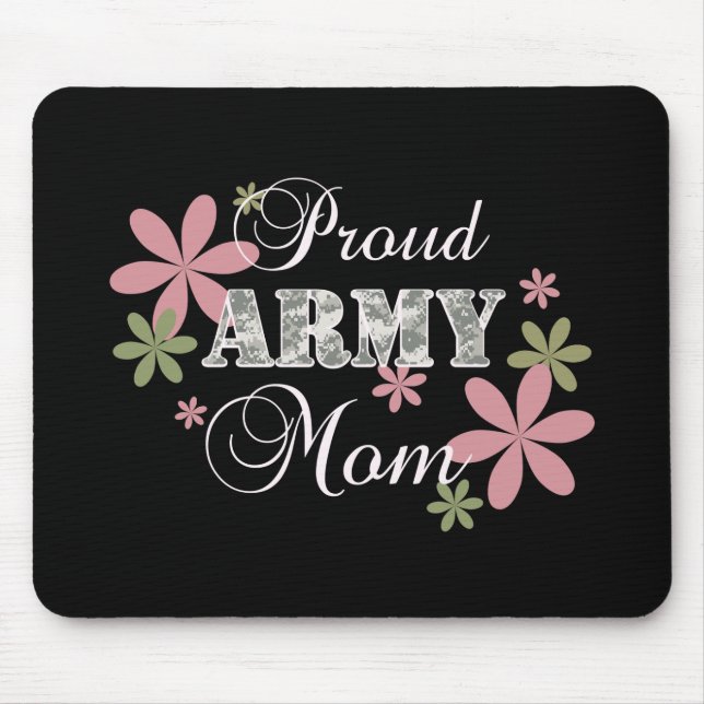 Stolze Armee-Mama [Florida c] Mousepad (Vorne)