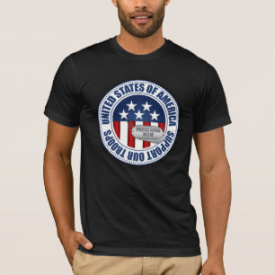 Stolze Armee-nationaler Schutz-Mama T-Shirt