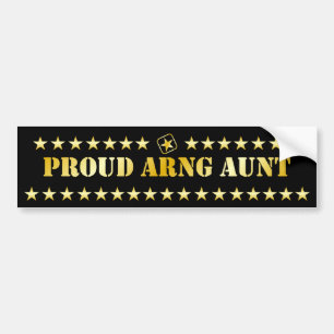 Stolze ARNG Tante Star Autoaufkleber