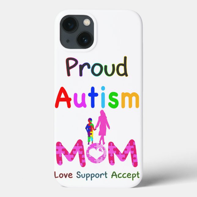 Stolze Autismus-Mama Case-Mate iPhone Hülle (Rückseite)