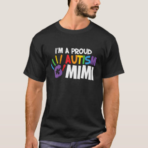 Stolze Autismus-Mutter Autismus-Bewusstsein Mama V T-Shirt