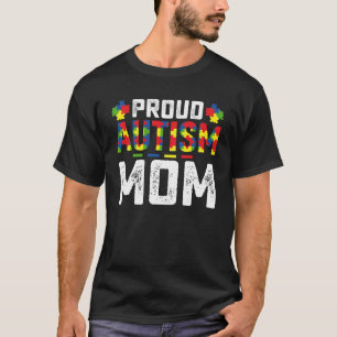 Stolze Autismus-Mutter-Bewusstsein Autistisch Fami T-Shirt