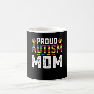 Stolze Autismus-Mutter-Bewusstsein Autistische Fam Kaffeetasse