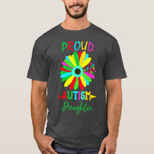 stolze Autistin-Tochter Sunflower T-Shirt