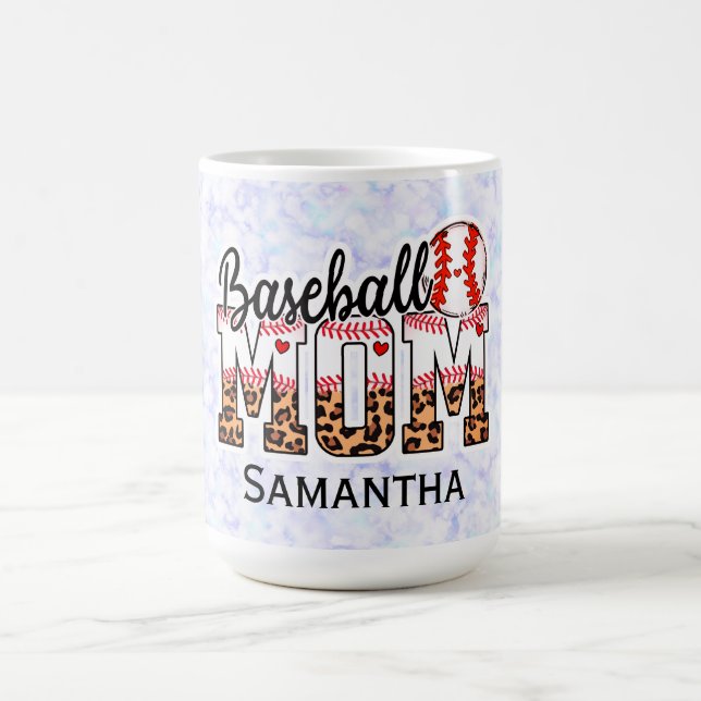 Stolze Baseball-Mama - Game Day Enthusiasten Kaffeetasse (Mittel)
