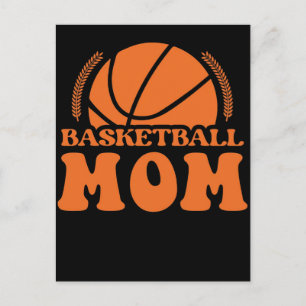 Stolze Basketball-Mutter 2026 Spieltagsstimmung 20 Feiertagspostkarte