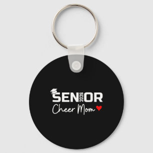 Stolze Cheer-Mutter eines Senior Cheerleading 2026 Schlüsselanhänger