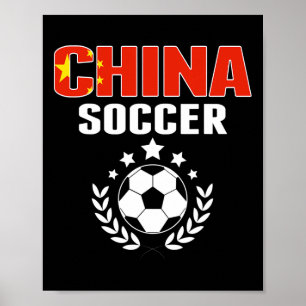 Stolze China-Fußballfans-Trikot Stolz Chinesischer Poster