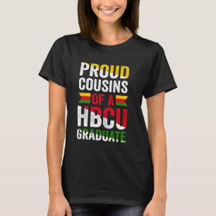 Stolze Cousins eines HBCU-Absolventen Schwarze Hoc T-Shirt