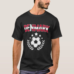 Stolze Dänemark-Fußballfans Jacke - Unterstützen S T-Shirt