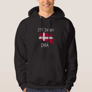 Stolze dänische Pride-Flagge Es liegt in meiner DN Hoodie