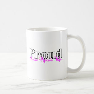 Stolze die Ehefrau-Tasse des Polizei-Offiziers Kaffeetasse