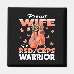 Stolze Ehefrau eines RSD-Crps-Krieger-Sensibilisie Magnet