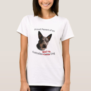 Stolze Eltern des australischen Bruchhundes Strike T-Shirt