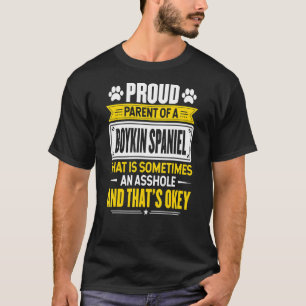 Stolze Eltern eines jungen Spanier, der Eigentümer T-Shirt