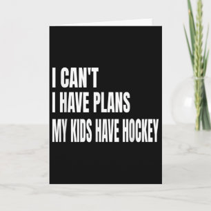 Stolze Eltern Feldhockey-Mama Lustig Eishockey-Vat Karte