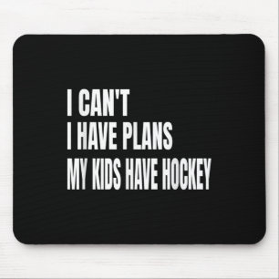 Stolze Eltern Feldhockey-Mama Lustig Eishockey-Vat Mousepad