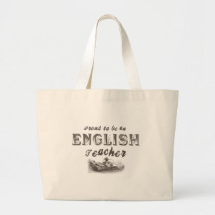 Stolze Englischlehrerin viktorianisch Jumbo Stoffbeutel