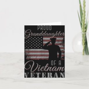 Stolze Enkelin US-Flagge 4. Juli Vietnam Ve Karte