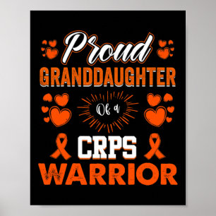 Stolze Enkeltochter eines Kriegers der Crps Monat Poster