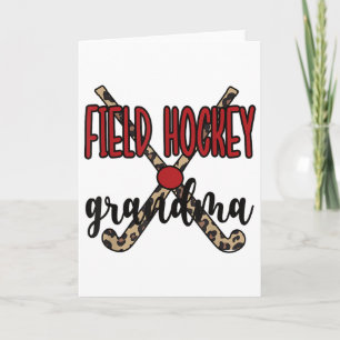 Stolze Feldhockey-Oma Feldhockey-Großmutter Karte