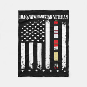 Stolze Flagge für den Irak Afghanistan Fleecedecke