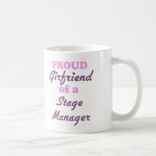 Stolze Freundin eines Bühne-Managers Kaffeetasse