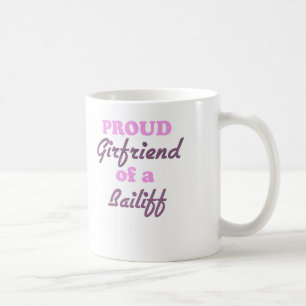 Stolze Freundin eines Gerichtsvollziehers Kaffeetasse