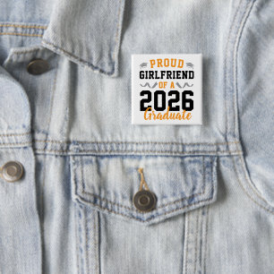 Stolze Freundin von einer Abschlussfeier 2026 Cust Button
