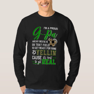 Stolze Fußball-G-Elternteil Fußball-Familie passen T-Shirt