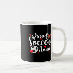 Stolze Fußball-Oma eines Fußballspielers Oma  Kaffeetasse