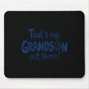Stolze Fußball-Oma Opa Das ist mein Enkelkind Da Mousepad