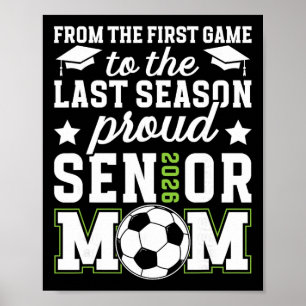 Stolze Fußball-Senior-Mutter 2026 Fußball-Senior-M Poster