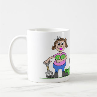 Stolze Gärtnerin Kaffeetasse