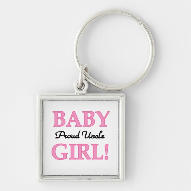 Stolze Geschenke Onkel-Baby Schlüsselanhänger (Vorne)