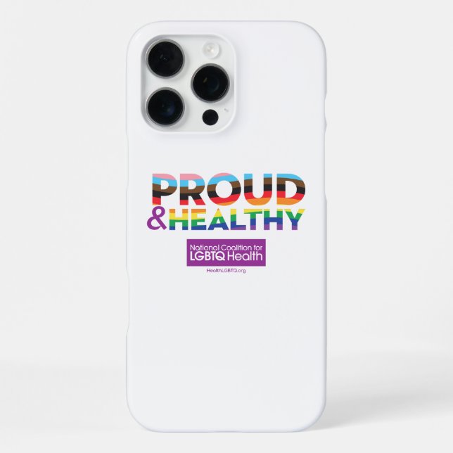 Stolze & Gesunde Handyhülle iPhone 16 Pro Max Hülle (Rückseite)
