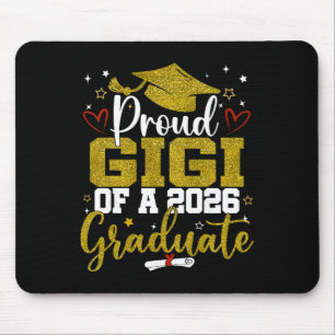 Stolze Gigi eines Cl von 2026 Absolvent Senior Abs Mousepad