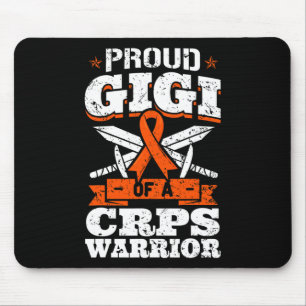 Stolze Gigi eines CRPS-Kriegers RSD-Aufklärungsban Mousepad