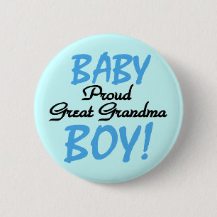 Stolze große Großmutter-Baby-T-Shirts und Button