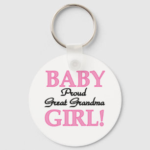 Stolze große Großmutter-Baby-T-Shirts und Schlüsselanhänger
